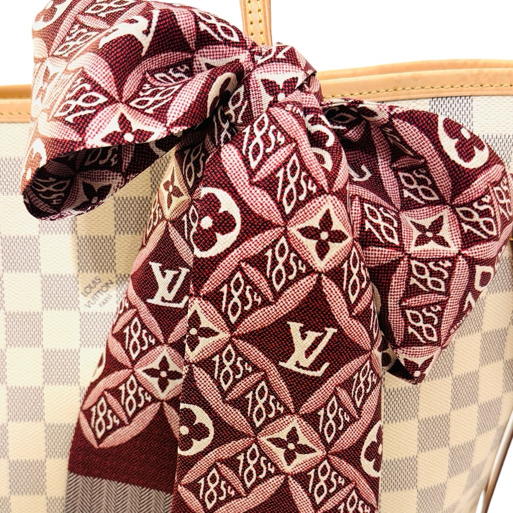 Louis Vuitton LV Silk Motif 1854 Bandeau Scarf